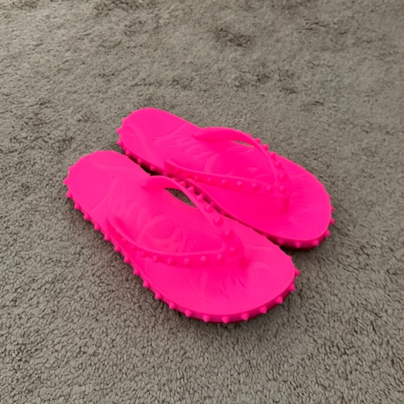Christian Louboutin Super Loubi Flip Flip-flops - Rubber - Pinup - Women - Picture 2 of 7